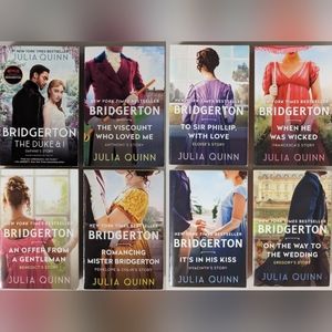 Bridgerton books 1-8 box set